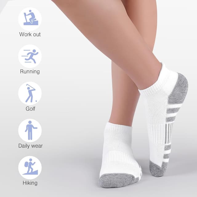 Thumbnail 5 de Felicigeely Low Cut Running Socks 6 pairs