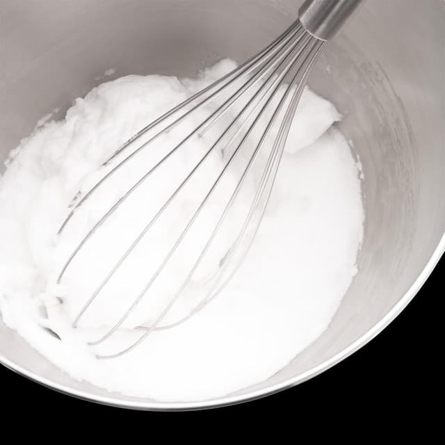 Detalle de WMF Profi Plus Schneebesen 25 cm (Cromargan Edelstahl teilmattiert), 1× Rührbesen mit Aufhängöse