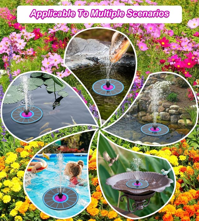 Thumbnail 5 de SZMP 3.5W Solar Fountain Glass Panel