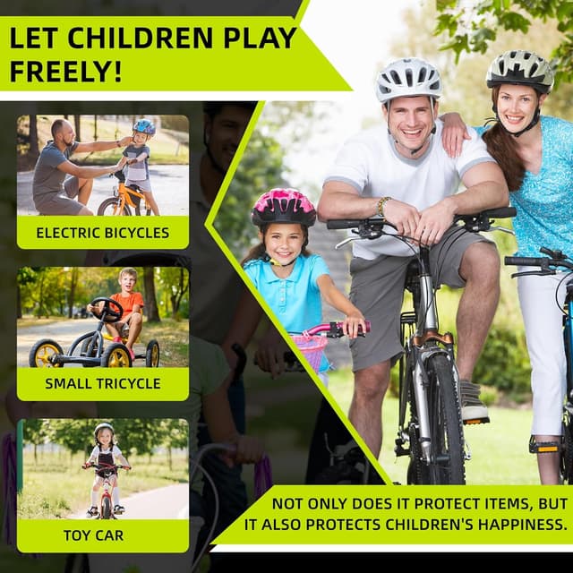 Thumbnail 6 de Fahrradzahlen-Schloss 4-stellig für Kinder 650 mm