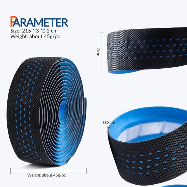 Detalle 2 de RockBros Nastro Manubrio EVA 215 cm 3 cm