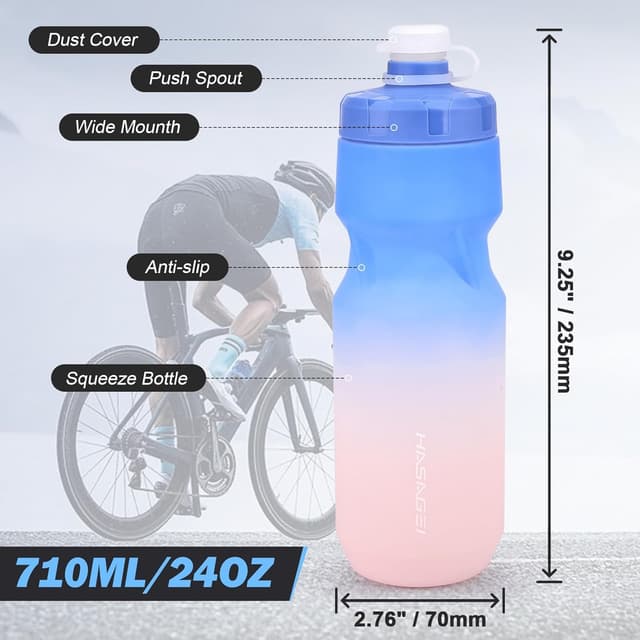Detalle 2 de Bike Water Bottle Holder with 24 Oz Bottle