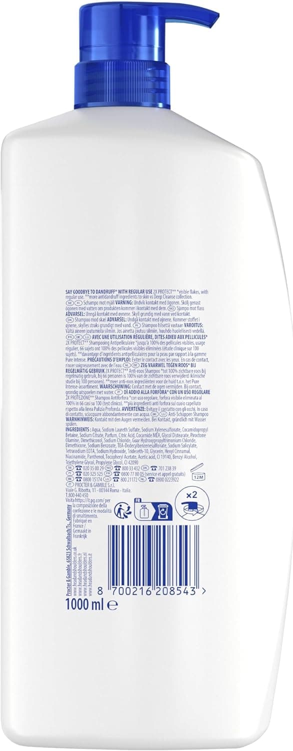 Detalle de Head & Shoulders Apple Fresh 1000 ml