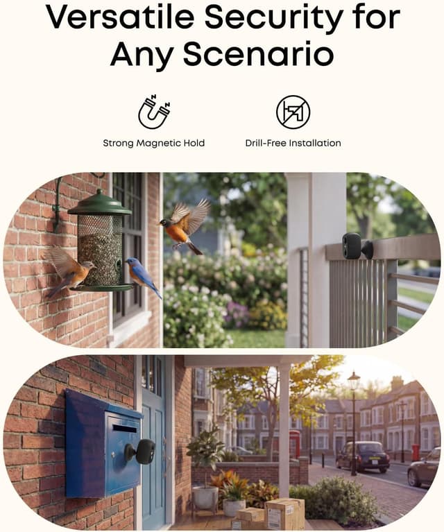 Detalle de eufy eufyCam C35 outdoor security camera