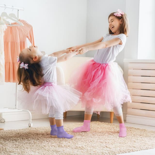 Detalle de GENTABY toddler girls socks 18 pairs