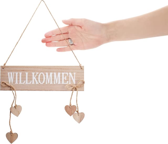 Thumbnail 4 de COM-FOUR 2x panneau porte 25x7,5 cm décoration printemps