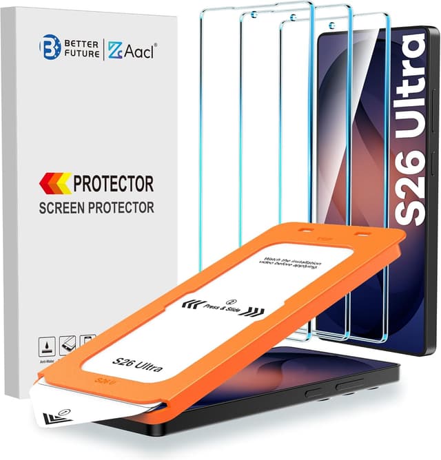 Thumbnail 6 de AACL 3-Pack Samsung Galaxy S25 Ultra Screen Protector 9H