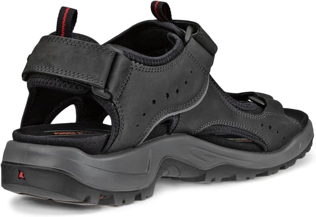 Detalle de ECCO Herren Offroad Nubuck Sandalen – Komfort trifft Stabilität auf unterschiedlichem Terrain