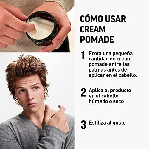 Detalle 2 de American Crew Pomada de Fijación Ligera 🌟 85 g