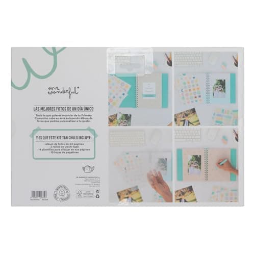 Thumbnail 1 de Mr. Wonderful - Kit de álbum de recuerdos Primera Comunión 📸