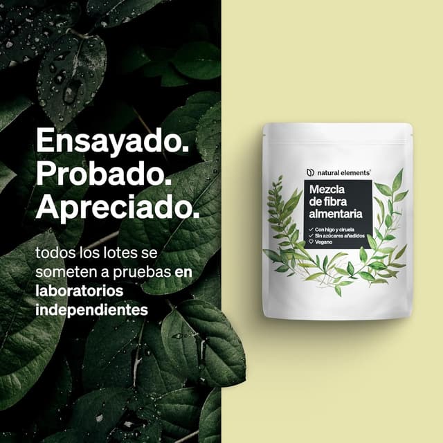 Thumbnail 3 de Mezcla de fibra alimentaria 600g 🌱 - 9 fuentes naturales