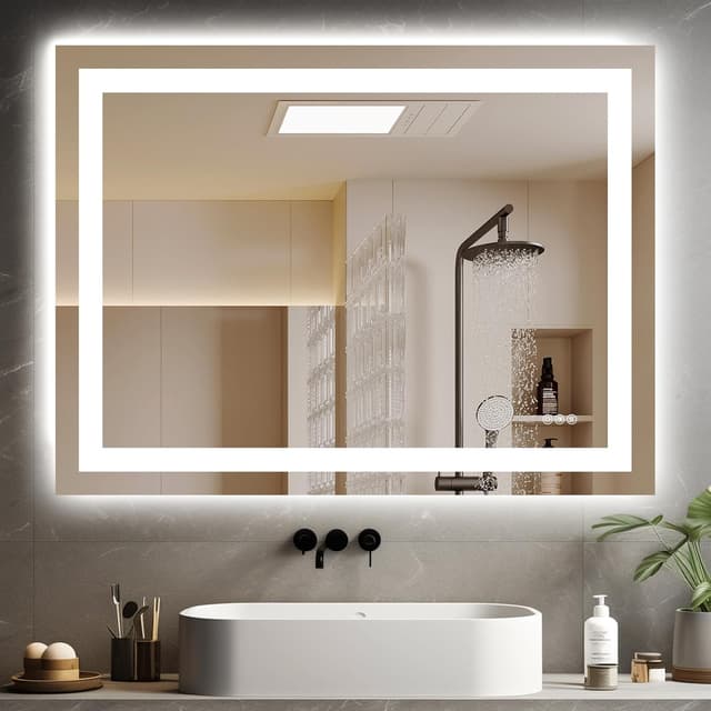 Detalle de Hivone 40X30 LED Bathroom Mirror