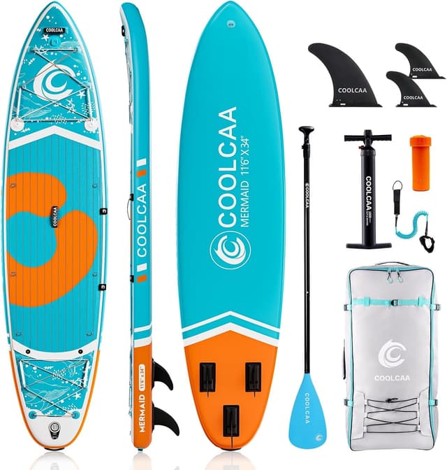 Imagen de COOLCAA Stand-Up Paddleboard 355 cm Extra Groß en OfertitasTOP
