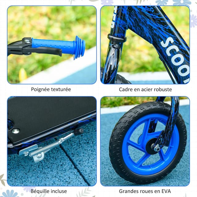 Thumbnail 4 de AIYAPLAY Trottinette Enfant 30 cm