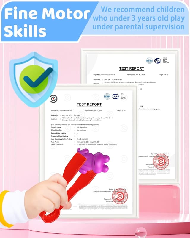 Thumbnail 4 de Oomloid Counting Animals Montessori Toy for Ages 3-5