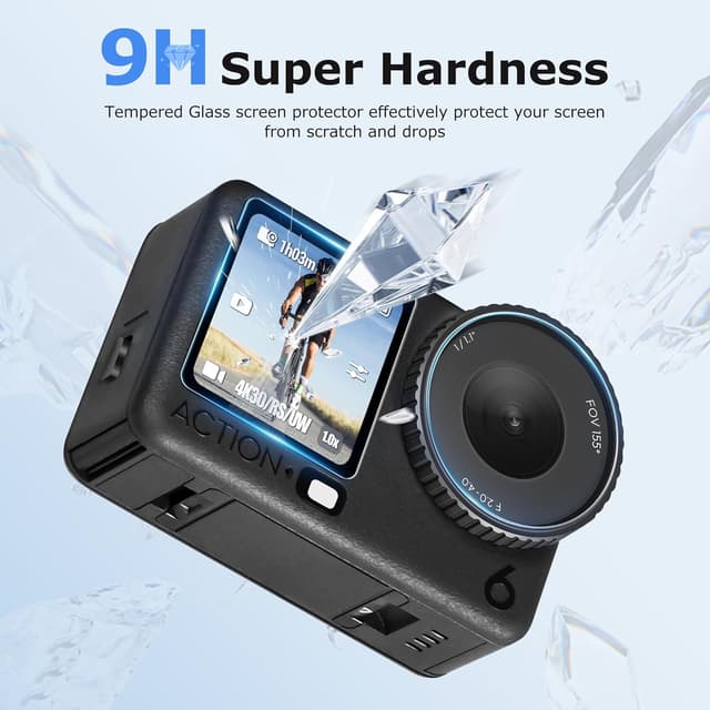 Thumbnail 3 de STARTRC PHOTO 9Pcs screen protector for DJI Osmo Action 6