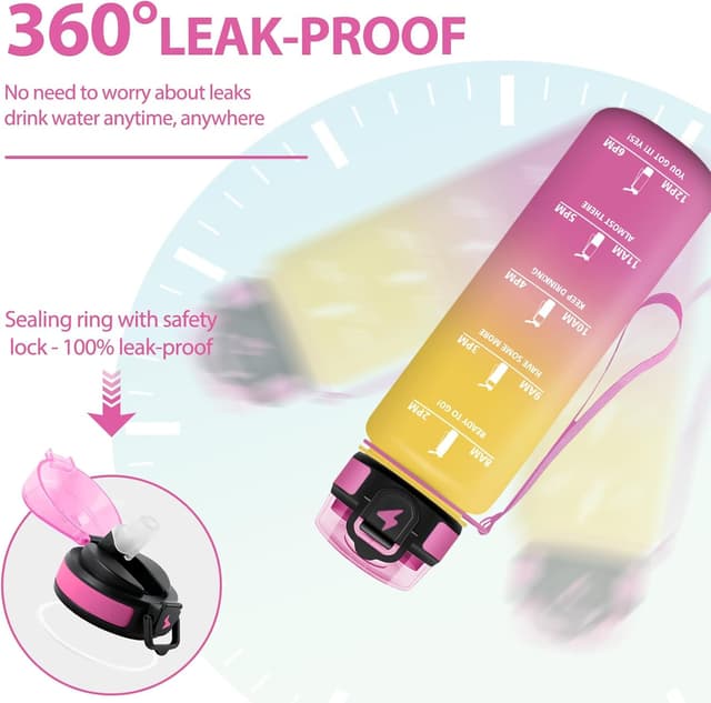 Thumbnail 2 de Mulbijeo Gourde 1L avec paille