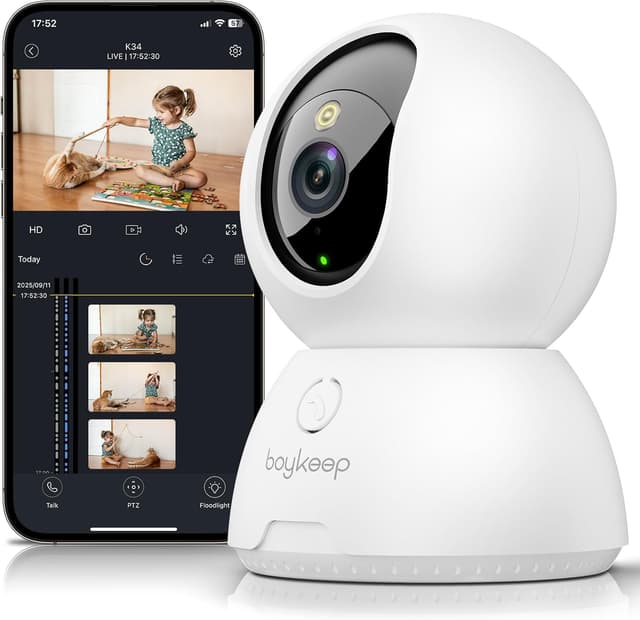 Detalle de BoyKeep indoor security camera 2K