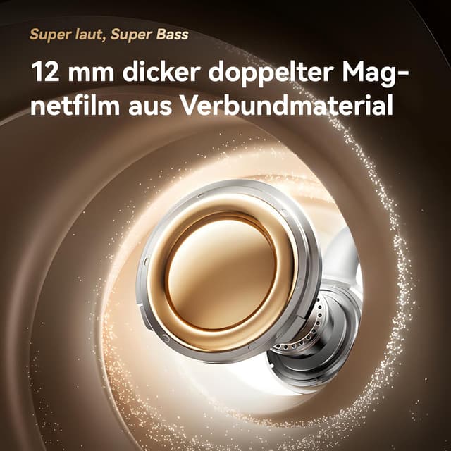 Detalle de SANAG Z60S Open-Ear Clip-On Kopfhörer mit Bluetooth 5.4, IPX4 und bis zu 50 Std. Wiedergabe