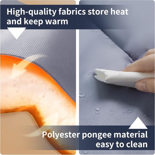 Detalle de Naturehike Sac de couchage Compact 3 saisons avec capuche (220 x 85 cm) + sac de compression