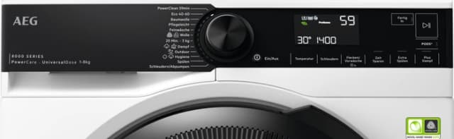 Thumbnail 1 de AEG LR8EG75480 PowerCare Waschmaschine