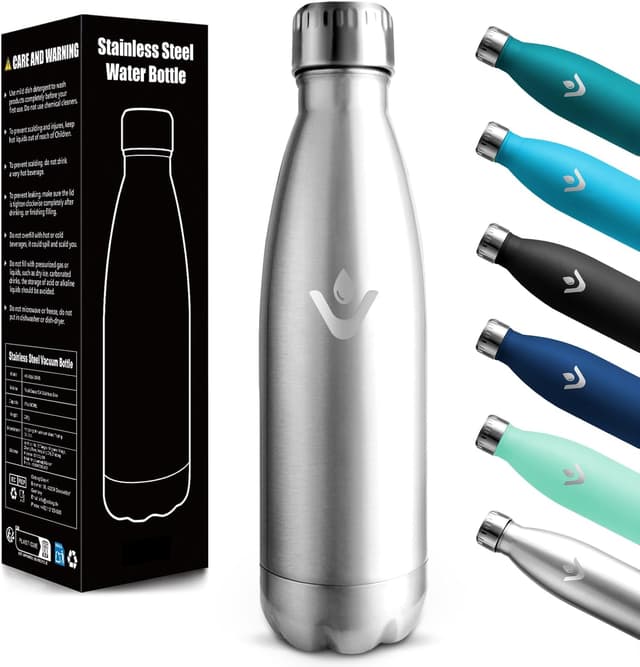 Detalle de Motswedi borraccia termica 750 ml in acciaio inox 18/8 a doppia parete