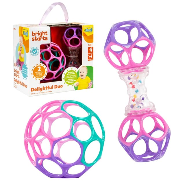 Imagen de Bright Starts Delightful Duo Babyspielzeug en OfertitasTOP