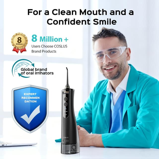 Detalle 2 de COSLUS E40 Portable Water Flosser