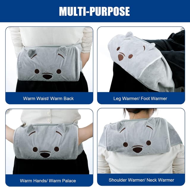 Thumbnail 5 de Wothfav Wärmflasche 1 L mit Hüftgurt