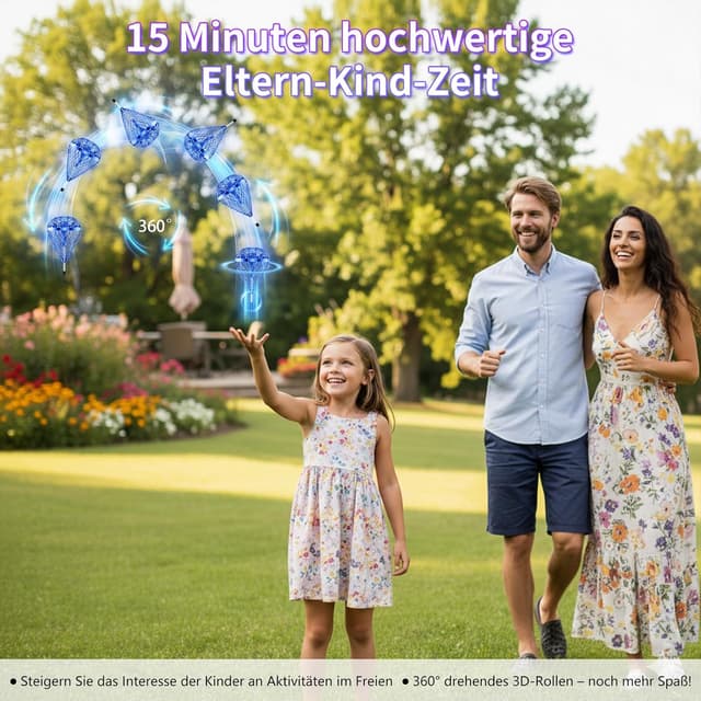 Detalle de Fliegender Ball Lite Mini-Drohne mit KI-Bewegungssteuerung