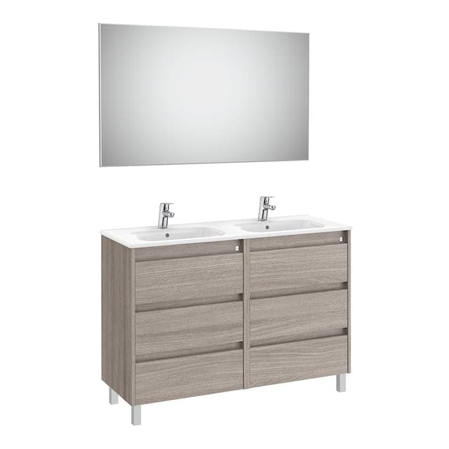 Detalle de Roca Tenet conjunto baño espejo LED 8,6 W