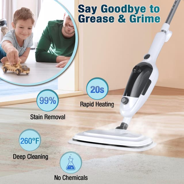 Thumbnail 2 de Steam Mop 11-in-1 Steam Cleaner 15.2 oz 🧹