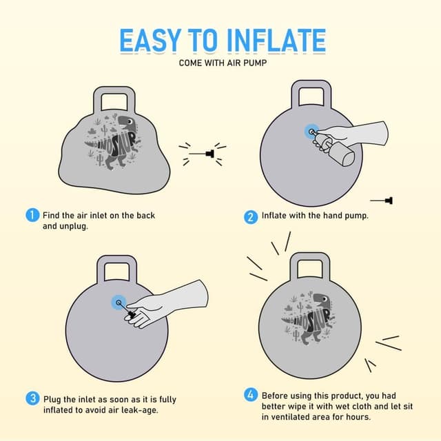 Thumbnail 5 de U&C Planet Space Hopper 18in Hopper Ball