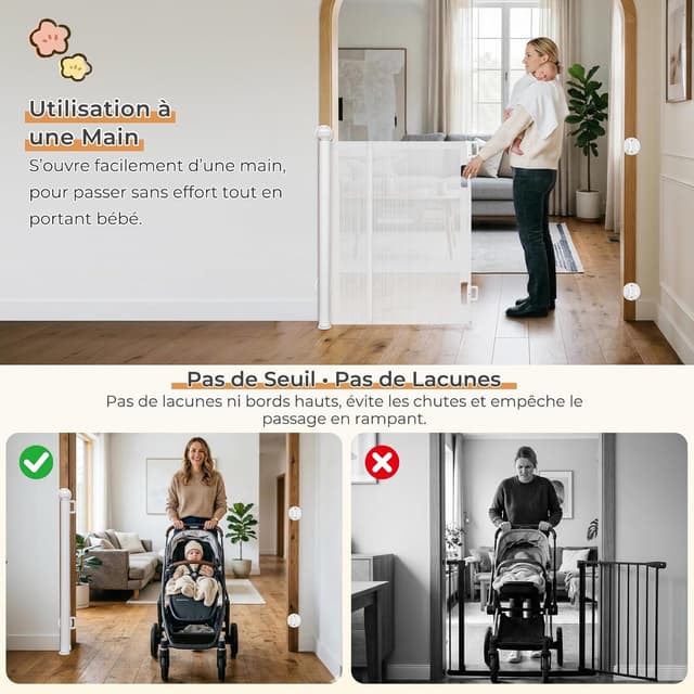 Thumbnail 5 de Ycozy Barrière Sans Percage 0–150 cm