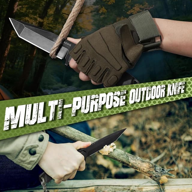 Thumbnail 4 de Dragon Creek Couteau de Camping D10 ⚙