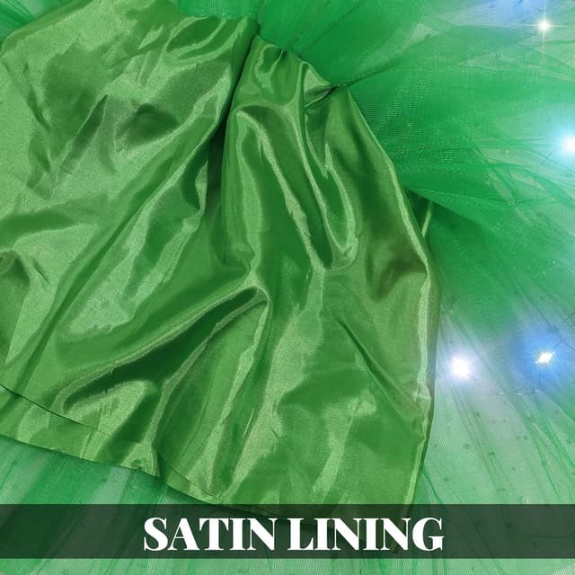 Detalle de Jupe en tulle LED Kefiyis pour femme, adulte et adolescente (tutu lumineux, plusieurs couleurs)