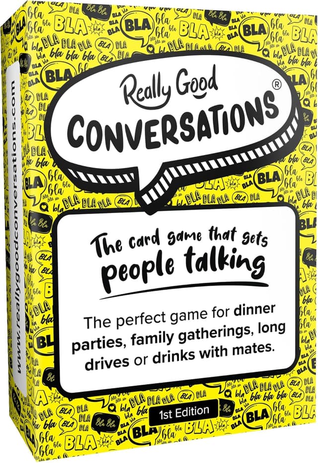 Detalle de Really Good Conversations UK Made Conversation Cards Game – Original Conversation Starters for Families and Friends