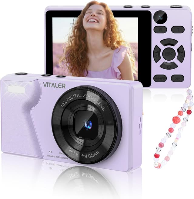 Detalle de Compact 4K Digital Camera 64MP