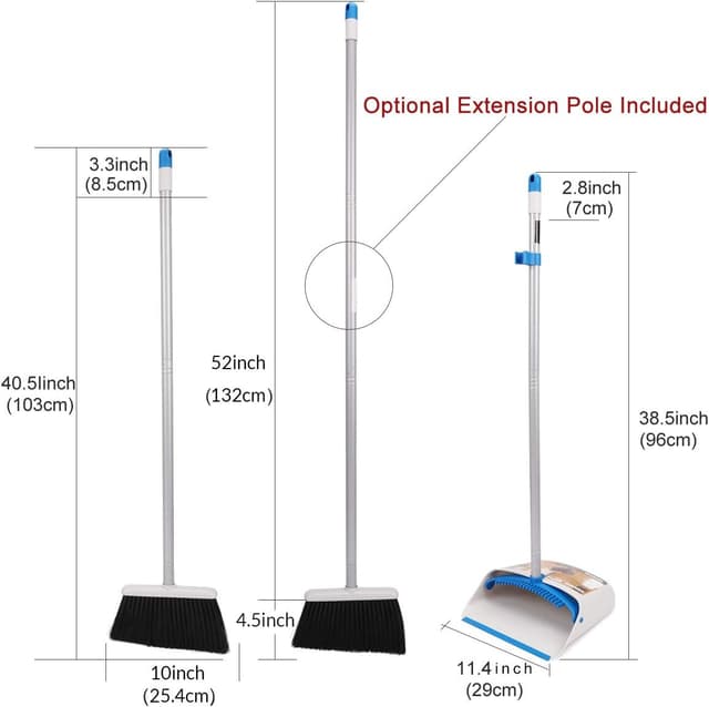 Thumbnail 3 de TreeLen Long Handle Broom Set ⚙