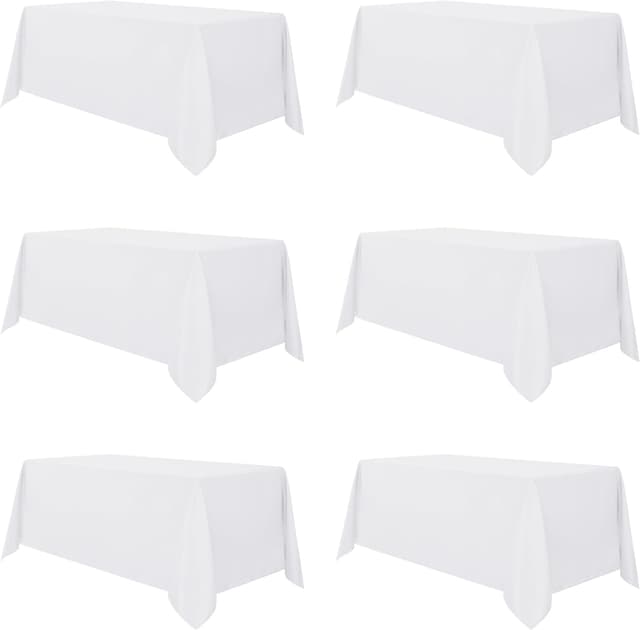 Detalle de sancua 6 Pack Tablecloth 90 x 156 Inch