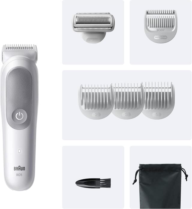 Thumbnail 6 de Braun Tondeuse Corps Series 5 BG5555 Gris