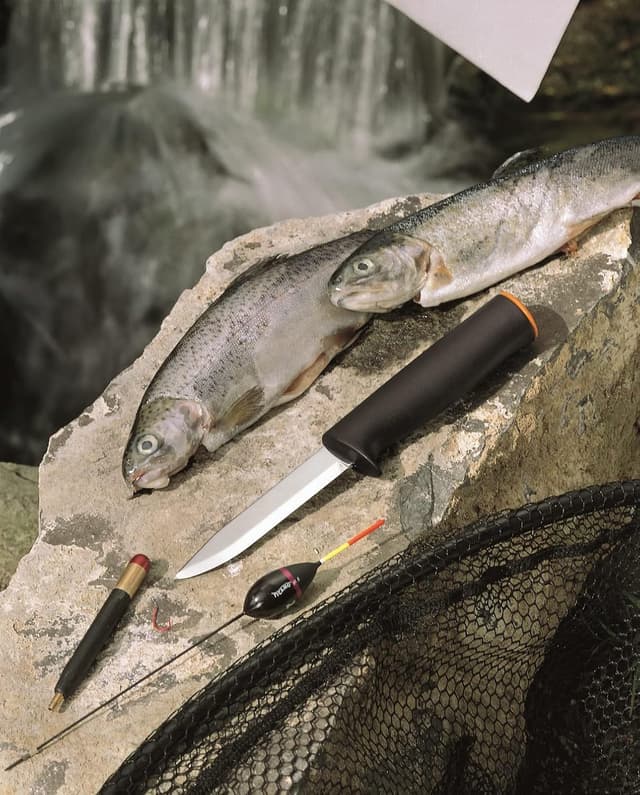 Detalle 2 de Fiskars Coltello K40 da giardino, 22,5 cm