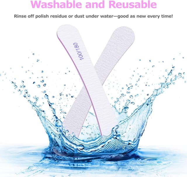 Detalle 2 de Carehabi Limas 100/180, 20 piezas profesionales