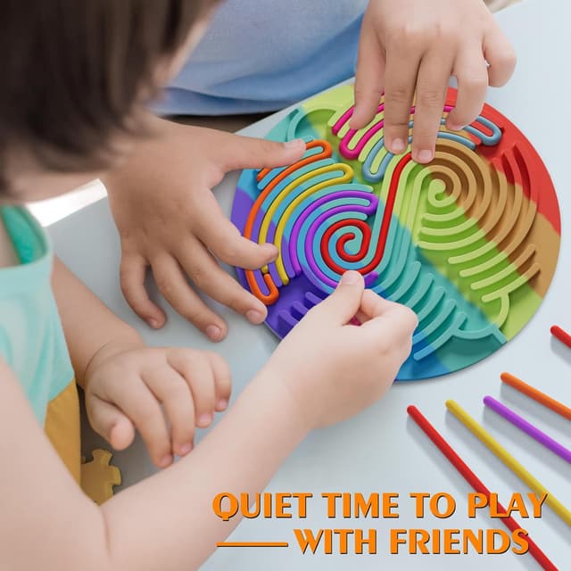 Thumbnail 4 de Sensory Activity Board for Kids calm travel toy 🎲