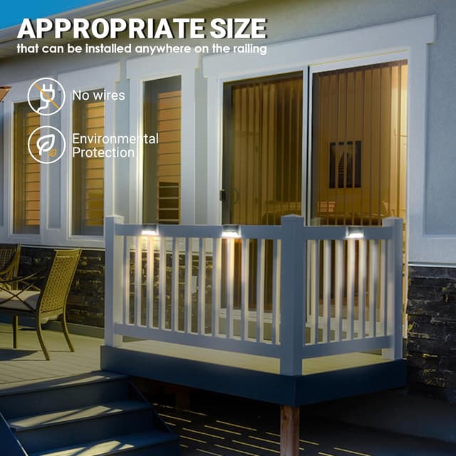 Detalle de GIGALUMI Luces Solares para Exteriores Pack de 8🎇