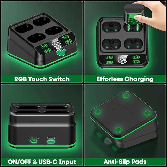 Thumbnail 4 de Xbox One Controller Charger with 5580mWh Batteries