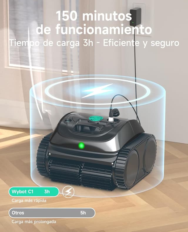 Thumbnail 5 de WYBOT C1 Robot Limpiafondos Piscina 🤖 Planificación Inteligente