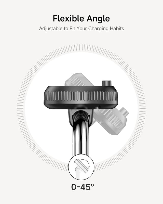 Detalle de SwanScout 505GM Charging Stand for Garmin Watches (vertical swivel charger with 3W output)