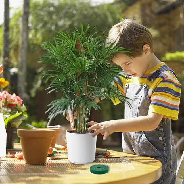 Detalle de YAWAHOME Moss Pole for Monstera (6 pack) – stackable coir support extendable up to 193cm