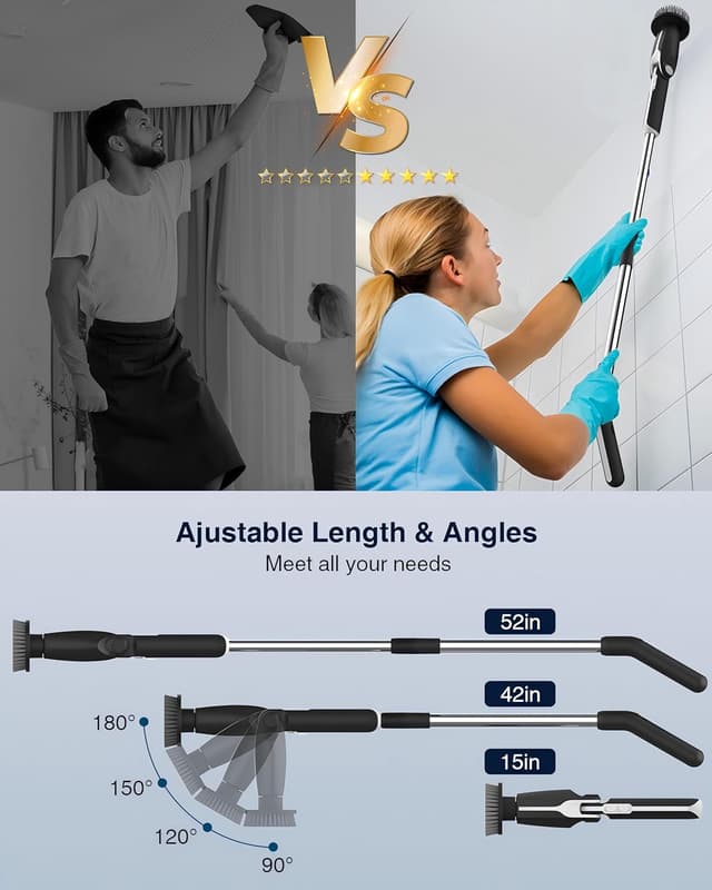 Detalle 2 de Leebein Electric Spin Scrubber 8-head 🧽